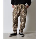 ペイズリー調ゴブランイージーバルーンテーパードパンツ | MODISH GAZE | 詳細画像1 