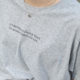 LIFEバックレタリング半袖Tシャツ | MODISH GAZE | 詳細画像17 