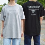 LIFEバックレタリング半袖Tシャツ | MODISH GAZE | 詳細画像20 