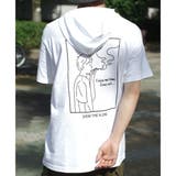 線画 Just Relax半袖Tパーカー | MODISH GAZE | 詳細画像13