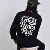 ブラック | 裏毛スウェット ビッグロゴ | MODISH GAZE