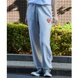 裏毛スウェットパンツ ハートロゴ | MODISH GAZE | 詳細画像5