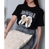 アニマルプリントTシャツ DOGプリント | ＆soiree | 詳細画像12 