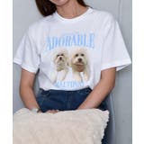 アニマルプリントTシャツ DOGプリント | ＆soiree | 詳細画像15 