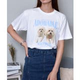 アニマルプリントTシャツ DOGプリント | ＆soiree | 詳細画像16 
