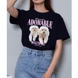 アニマルプリントTシャツ DOGプリント | ＆soiree | 詳細画像2 