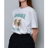 アニマルプリントTシャツ DOGプリント | ＆soiree | 詳細画像7 