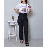 アニマルプリントTシャツ  CATプリント | ＆soiree | 詳細画像10 