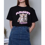 アニマルプリントTシャツ  CATプリント | ＆soiree | 詳細画像19 