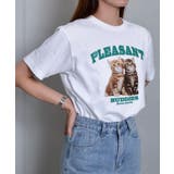 アニマルプリントTシャツ  CATプリント | ＆soiree | 詳細画像3 