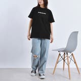 グラフィックロゴプリントTシャツ 発泡プリント | MODISH GAZE | 詳細画像13 