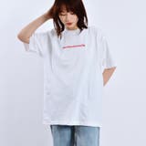グラフィックロゴプリントTシャツ 発泡プリント | MODISH GAZE | 詳細画像16 