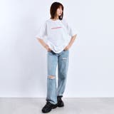 グラフィックロゴプリントTシャツ 発泡プリント | MODISH GAZE | 詳細画像19 