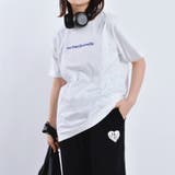 グラフィックロゴプリントTシャツ 発泡プリント | MODISH GAZE | 詳細画像4 