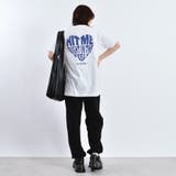 グラフィックロゴプリントTシャツ 発泡プリント | MODISH GAZE | 詳細画像5 