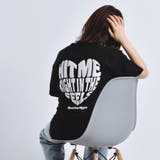 グラフィックロゴプリントTシャツ 発泡プリント | MODISH GAZE | 詳細画像9 