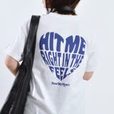 ホワイトマルチ | グラフィックロゴプリントTシャツ 発泡プリント | MODISH GAZE