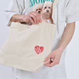 ハートロゴ キャンバス2WAYトートバッグ | MODISH GAZE | 詳細画像15 