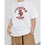 MICHIGANクマプリントTシャツ | ＆soiree | 詳細画像3 