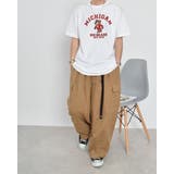 MICHIGANクマプリントTシャツ | ＆soiree | 詳細画像4 