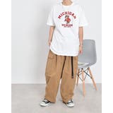 MICHIGANクマプリントTシャツ | ＆soiree | 詳細画像5 