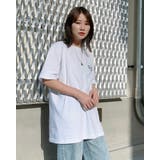 スモーキングガールSIT BACK AND RELAX半袖Tシャツ | MODISH GAZE | 詳細画像3 