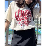 ハート ピグメントTシャツ | MODISH GAZE | 詳細画像1 