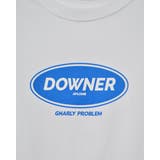 DOWNER オーバルロゴ ビッグシルエットTシャツ | ＆soiree | 詳細画像32 