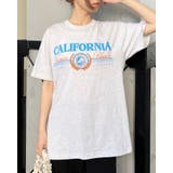 オートミール | CALIFORNIA Venice Beach デザインプリントTシャツ | ＆soiree