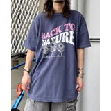 BACK TO NATURE ピグメント加工 ビッグシルエットTシャツ | MODISH GAZE | 詳細画像2 