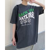 BACK TO NATURE ピグメント加工 ビッグシルエットTシャツ | MODISH GAZE | 詳細画像26 