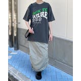 BACK TO NATURE ピグメント加工 ビッグシルエットTシャツ | MODISH GAZE | 詳細画像28 