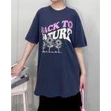 BACK TO NATURE ピグメント加工 ビッグシルエットTシャツ | MODISH GAZE | 詳細画像4 