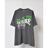 BACK TO NATURE ピグメント加工 ビッグシルエットTシャツ | MODISH GAZE | 詳細画像33 