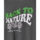 BACK TO NATURE ピグメント加工 ビッグシルエットTシャツ | MODISH GAZE | 詳細画像34 