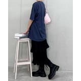 BACK TO NATURE ピグメント加工 ビッグシルエットTシャツ | MODISH GAZE | 詳細画像8 
