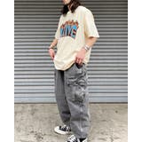 LOVEロゴプリント ピグメント加工 ビッグシルエットTシャツ | MODISH GAZE | 詳細画像11 