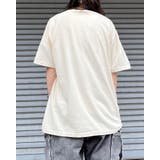 LOVEロゴプリント ピグメント加工 ビッグシルエットTシャツ | MODISH GAZE | 詳細画像12 