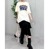 LOVEロゴプリント ピグメント加工 ビッグシルエットTシャツ | MODISH GAZE | 詳細画像18 