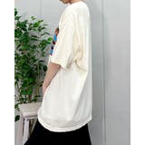 LOVEロゴプリント ピグメント加工 ビッグシルエットTシャツ | MODISH GAZE | 詳細画像19 