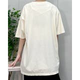 LOVEロゴプリント ピグメント加工 ビッグシルエットTシャツ | MODISH GAZE | 詳細画像21 