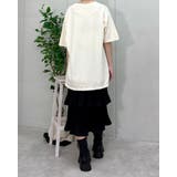 LOVEロゴプリント ピグメント加工 ビッグシルエットTシャツ | MODISH GAZE | 詳細画像22 