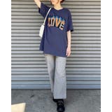 LOVEロゴプリント ピグメント加工 ビッグシルエットTシャツ | MODISH GAZE | 詳細画像28 