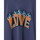 LOVEロゴプリント ピグメント加工 ビッグシルエットTシャツ | MODISH GAZE | 詳細画像32 
