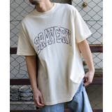 ピグメントアーチロゴＴシャツ（BRAVERY) | MODISH GAZE | 詳細画像1 