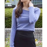 アシメネックテレコトップス | ＆soiree | 詳細画像22 