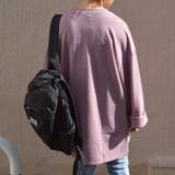 【spiritoso】ミニ裏毛 袖ロールアップ BIGプルオーバー | ＆soiree | 詳細画像10 