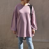 【spiritoso】ミニ裏毛 袖ロールアップ BIGプルオーバー | ＆soiree | 詳細画像11 