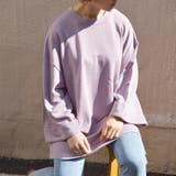 【spiritoso】ミニ裏毛 袖ロールアップ BIGプルオーバー | ＆soiree | 詳細画像13 