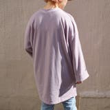 【spiritoso】ミニ裏毛 袖ロールアップ BIGプルオーバー | ＆soiree | 詳細画像15 